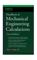 Handbook of Mechanical Engineering Calculations. Hicks.