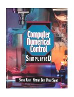 Computer Numerical Control Simplified CD Rom included.