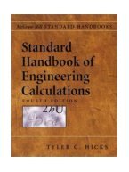 Standard Handbook of Engineering Calculations