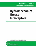 A112.14.3 Hydromechanical Grease Interceptors