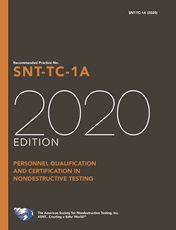 Recommended Practice No. SNT-TC-1A